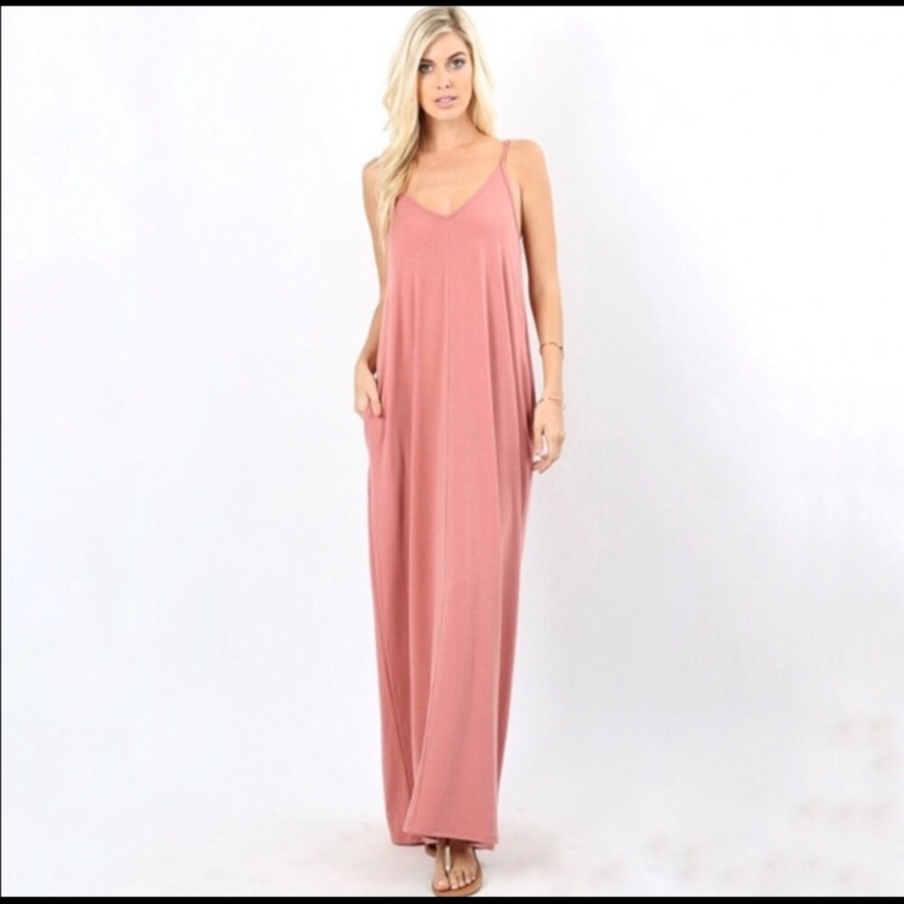 Maxi me out dress